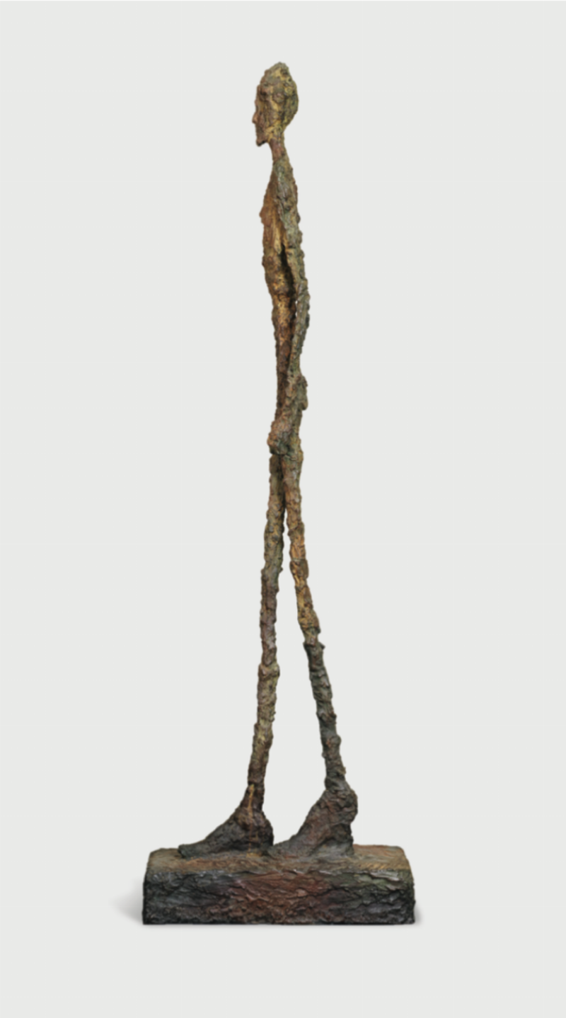 Alberto Giacometti L’Homme qui marche exposé à Paris
